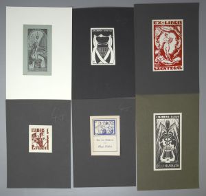 Los 3434 - Exlibris - Konvolut von ca. 400 Exlibris. Um 1896-1930. - Überwiegend aus Ungarn - 1 - thumb