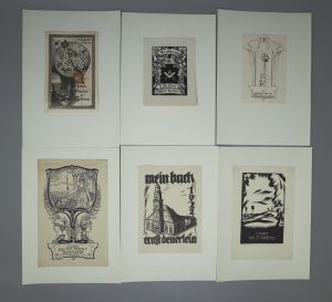 Los 3434 - Exlibris - Konvolut von ca. 400 Exlibris. Um 1896-1930. - Überwiegend aus Ungarn - 3 - thumb