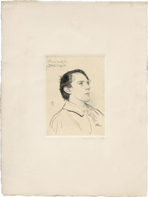Los 5403 - Stein, Marie - Bildnis des Schriftstellers Ludwig Derleth - 0 - thumb
