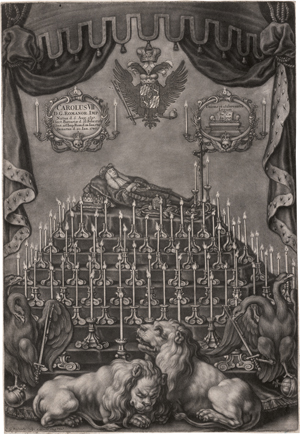 Los 5489 - Bodenehr d. J., Gabriel - Katafalk von Kaiser Karl VII. - 0 - thumb