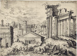 Los 5511 - Cock, Hieronymus - Ex variis apud capitolium ruinis - 0 - thumb