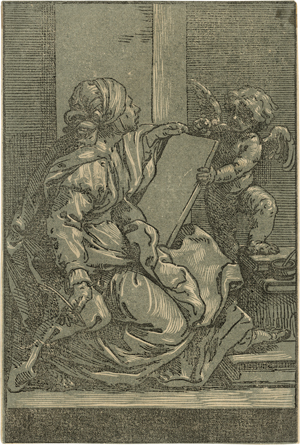 Los 5512 - Coriolano, Bartolomeo - Sibylle mit dem offenen Buch auf den Knien - 0 - thumb