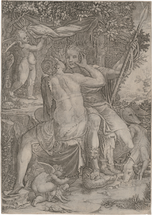 Los 5563 - Ghisi, Giorgio - Venus und Adonis - 0 - thumb