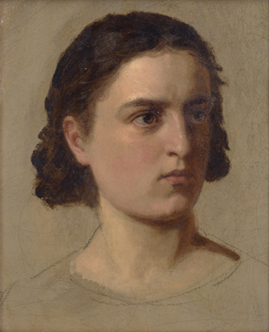 Los 6127 - Deutsch - um 1880. 2 Studienköpfe: Bildnisse eines jungen Mannes und einer jungen Frau - 0 - thumb