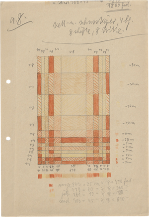 Los 7131 - Meyer-Bergner, Lena - Zwei Textilentwürfe - 0 - thumb