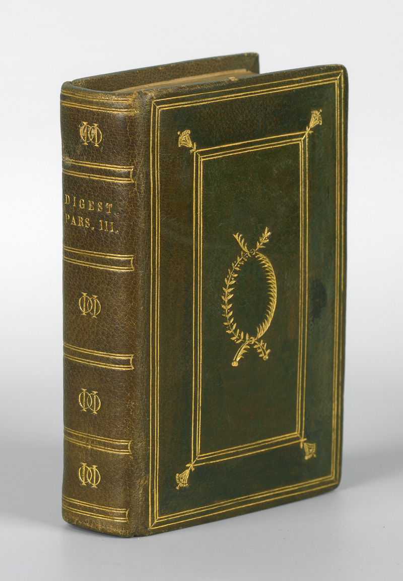 Lot 733, Auction  125, Brauner französischer Maroquineinband, der ersten Hälfte des 17. Jahrhunderts.  Lyon, G. Rouillé, 1581