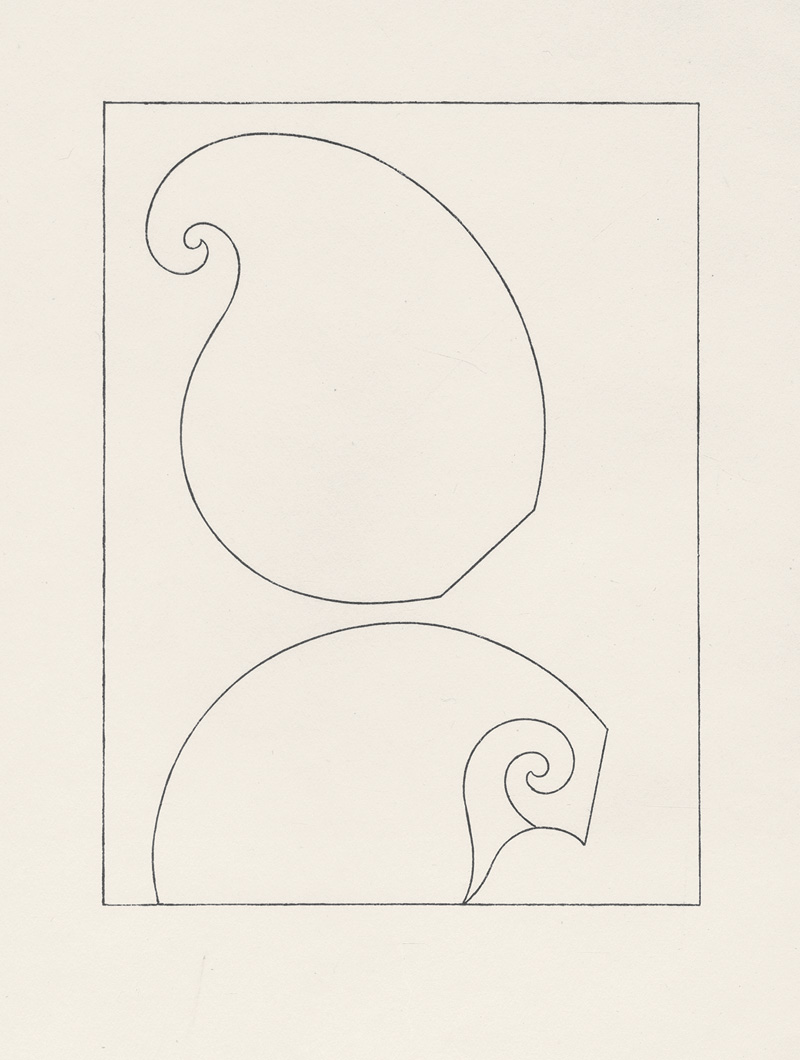 Lot 3015, Auction  125, Arp, Hans, Muscheln und Schirme. Meudon-Val-Fleury 1939. - Als Privatdruck in kleiner Auflage erschienen