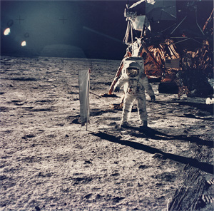 Lot 4193, Auction  126, NASA, Buzz Aldrin on the Moon