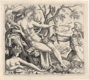 Lot 5031, Auction  126, Bonasone, Giulio, Ceres und Amor