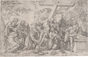 Lot 5118, Auction  126, Farinati, Orazio, Die Kreuzabnahme