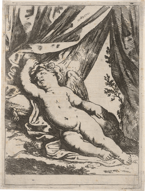 Lot 5163, Auction  126, Loli, Lorenzo, Schlafender Amor