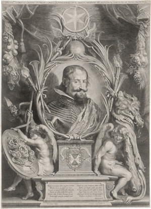 Lot 5192, Auction  126, Pontius, Paulus, Bildnis des Gaspar de Guzmán