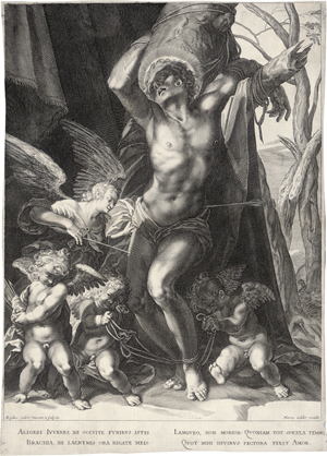 Los 5221 - Sadeler II, Aegidius - Der hl. Sebastian - 0 - thumb