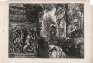 Los 5325 - Piranesi, Francesco - Grand Frontispice du Premier Volume des Antiquites de Pompeia - 0 - thumb