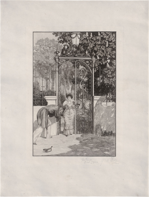 Lot 5445a, Auction  126, Klinger, Max, Am Thor