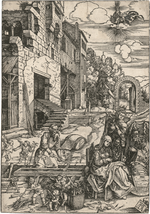 Lot 5544, Auction  126, Dürer, Albrecht, Aufenthalt in Ägypten