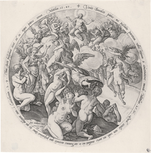Lot 5558, Auction  126, Goltzius, Hendrik, Das Jüngste Gericht