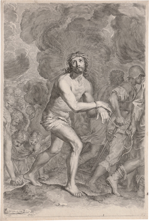 Lot 5625, Auction  126, Mellan, Claude, Christus wird zum Kreuz geführt