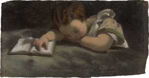 Los 6073 - Thiersch, Ludwig - Die Tochter des Künstlers, schlafend - 0 - thumb