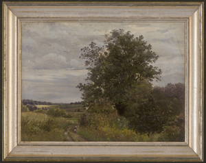 Los 6195 - Kyhn, Vilhelm - Sommerliche Landschaftspartie mit wolkenreichem Himmel - 1 - thumb