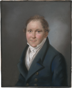 Los 6624 - Bardou, Karl Wilhelm - Bildnis eines Mannes im blauen Rock, wahrscheinlich eines russischen Beamten - 0 - thumb