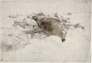 Lot 6648, Auction  126, Gensler, Jacob, Steingeröll im Loisachtal