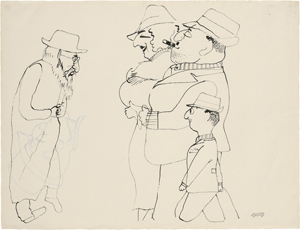Lot 7094, Auction  126, Grosz, George, Street Scene, New York