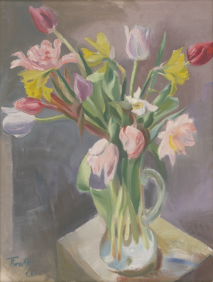 Los 7102 - Brust, Karl Friedrich - Frühlingsblumenstrauß - 0 - thumb