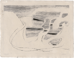 Los 7141 - Nesch, Rolf - Felsen am Weg (Fjeld) - 0 - thumb