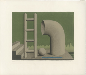 Lot 8005, Auction  126, Antes, Horst, Drei Blatt Druckgraphik