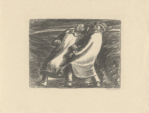 Lot 8020, Auction  126, Barlach, Ernst, Panischer Schrecken