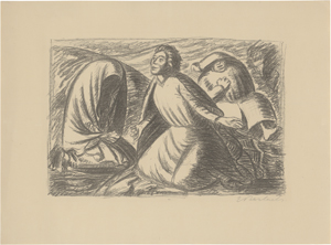 Lot 8021, Auction  126, Barlach, Ernst, Hoffnung und Verzweiflung II