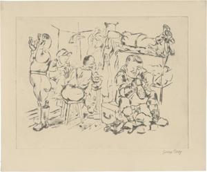 Lot 8118, Auction  126, Grosz, George, The End of a Perfect Day