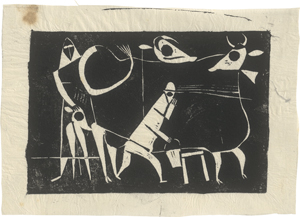 Los 8183 - Marcks, Gerhard - Im Kuhstall - 0 - thumb