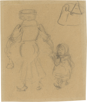 Lot 8314, Auction  126, Zille, Heinrich, Mutter mit Kind