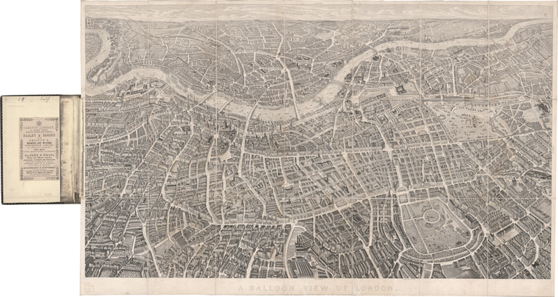 Lot 71, Auction  126, A Balloon View of London, as seen from Hampstead