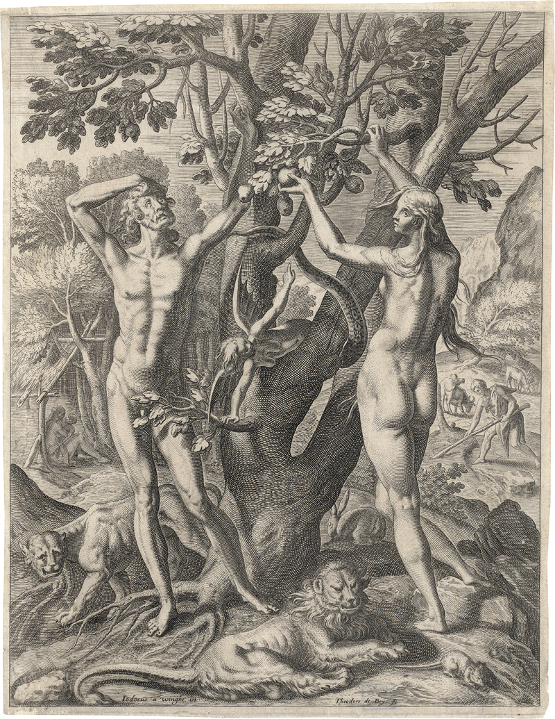 Lot 5047, Auction 126, Bry, Theodor de, Adam und Eva