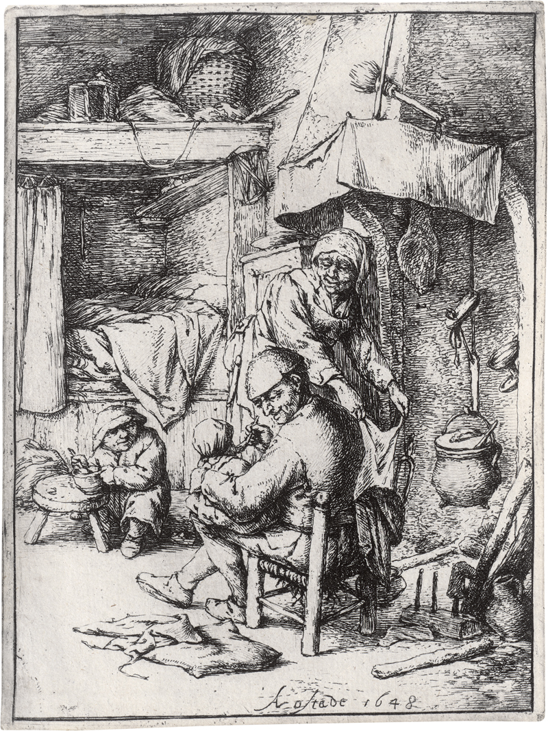 Lot 5183, Auction 126, Ostade, Adriaen van, Der Familienvater