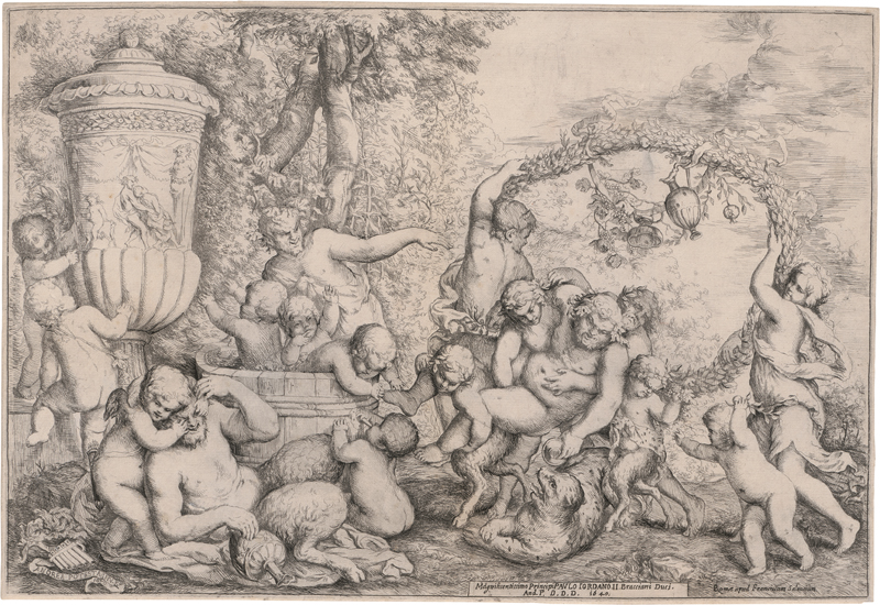 Lot 5190, Auction 126, Podestà, Giovanni Andrea, Zwei Bachanale