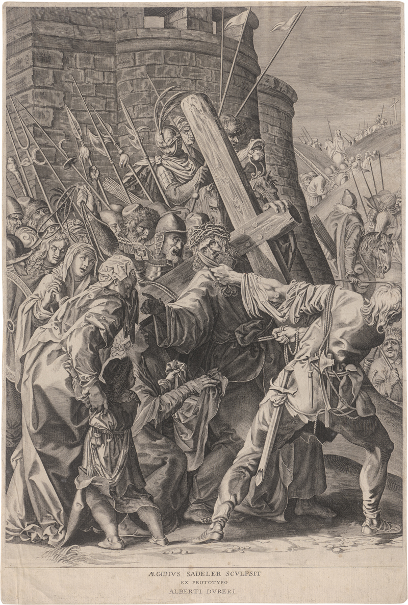 Lot 5218, Auction 126, Sadeler II, Aegidius, Die Kreuztragung