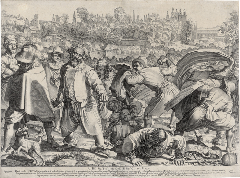 Lot 5250, Auction 126, Villamena, Francesco, Die Faustschläger