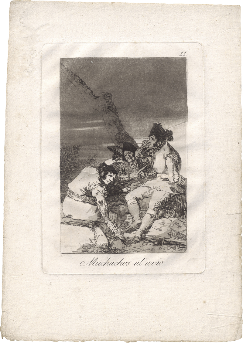 Lot 5291, Auction 126, Goya, Francisco de, Muchachos al avio