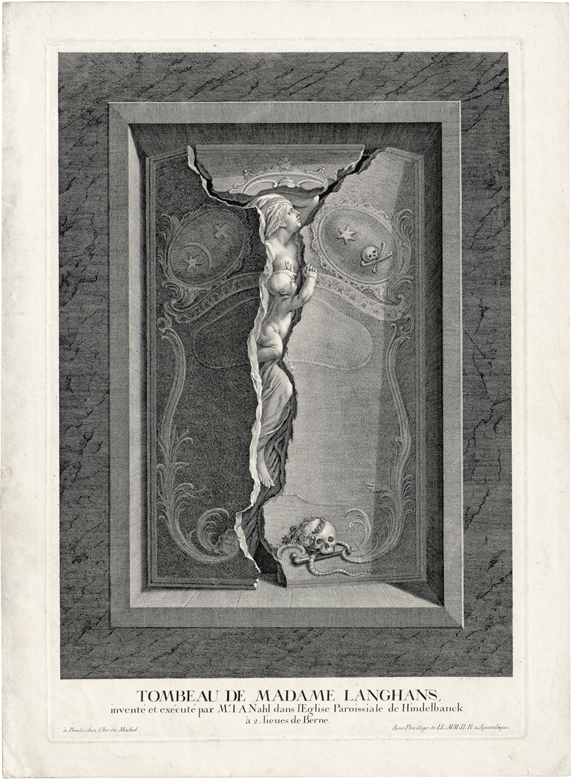 Lot 5307, Auction 126, Mechel, Christian von, Tombeau de Madame Langhans