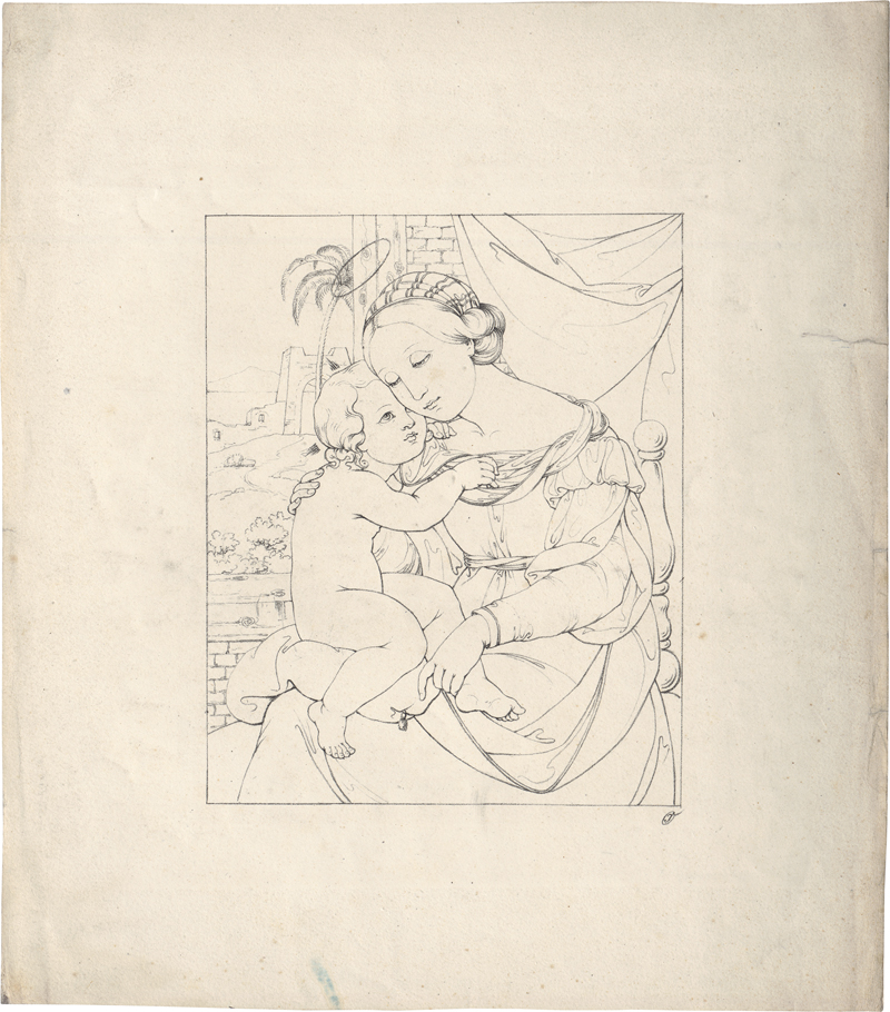 Lot 5368, Auction  126, Ignatius, Otto Friedrich, Madonna mit Kind