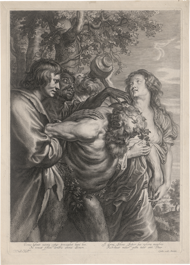 Lot 5505, Auction  126, Bolswert, Schelte Adams, Der Triumph des Silen