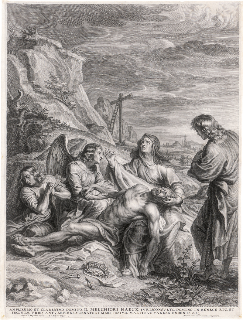 Lot 5507, Auction  126, Bolswert, Schelte Adams, Die Beweinung Christi