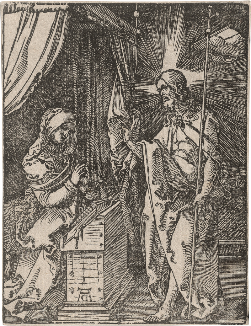 Lot 5543, Auction  126, Dürer, Albrecht, Christus erscheint seiner Mutter