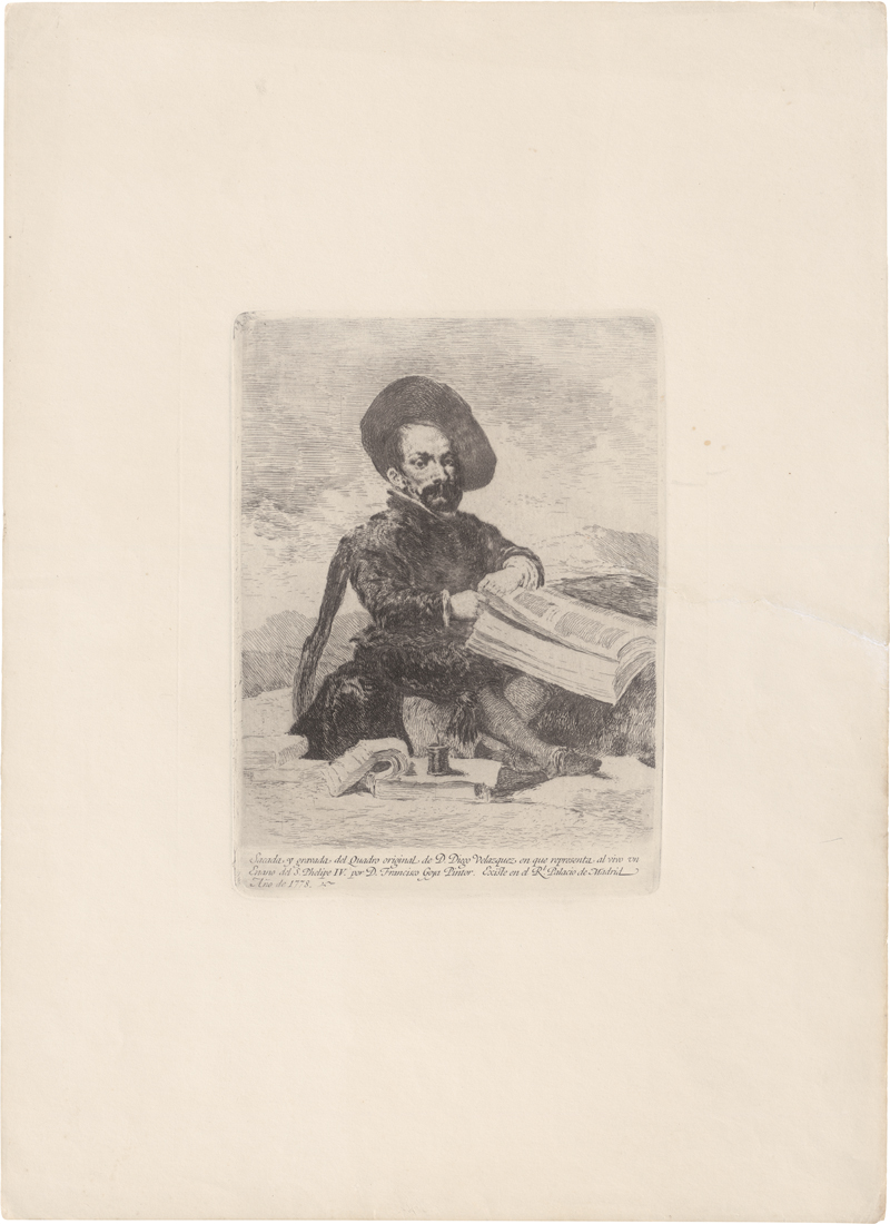 Lot 5561, Auction  126, Goya, Francisco de, Un Enano (El Primo)
