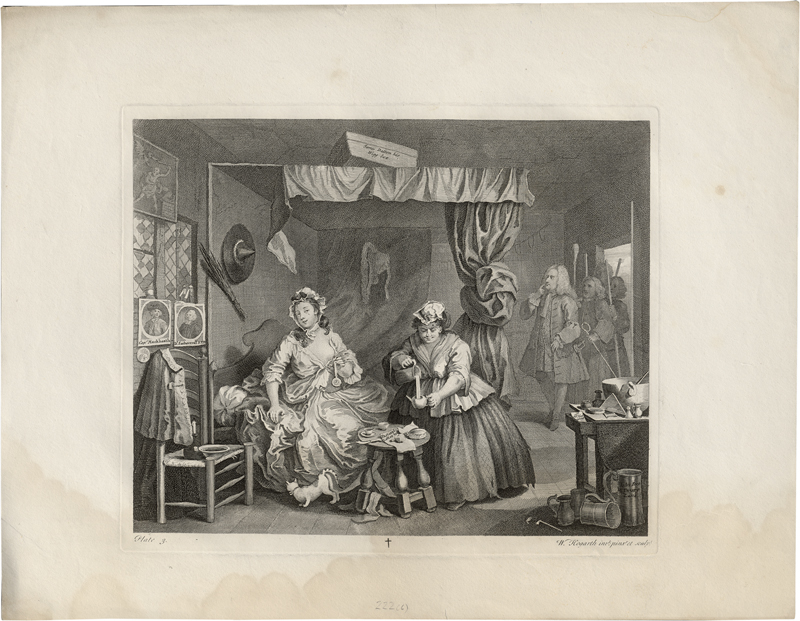Lot 5593, Auction 126, Hogarth, William, A Harlot's Progress