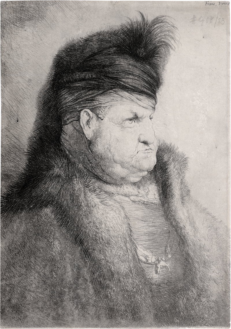 Lot 5616, Auction  126, Lievens, Jan, Brustbildnis eines Mannes mit Turban (Orientale)